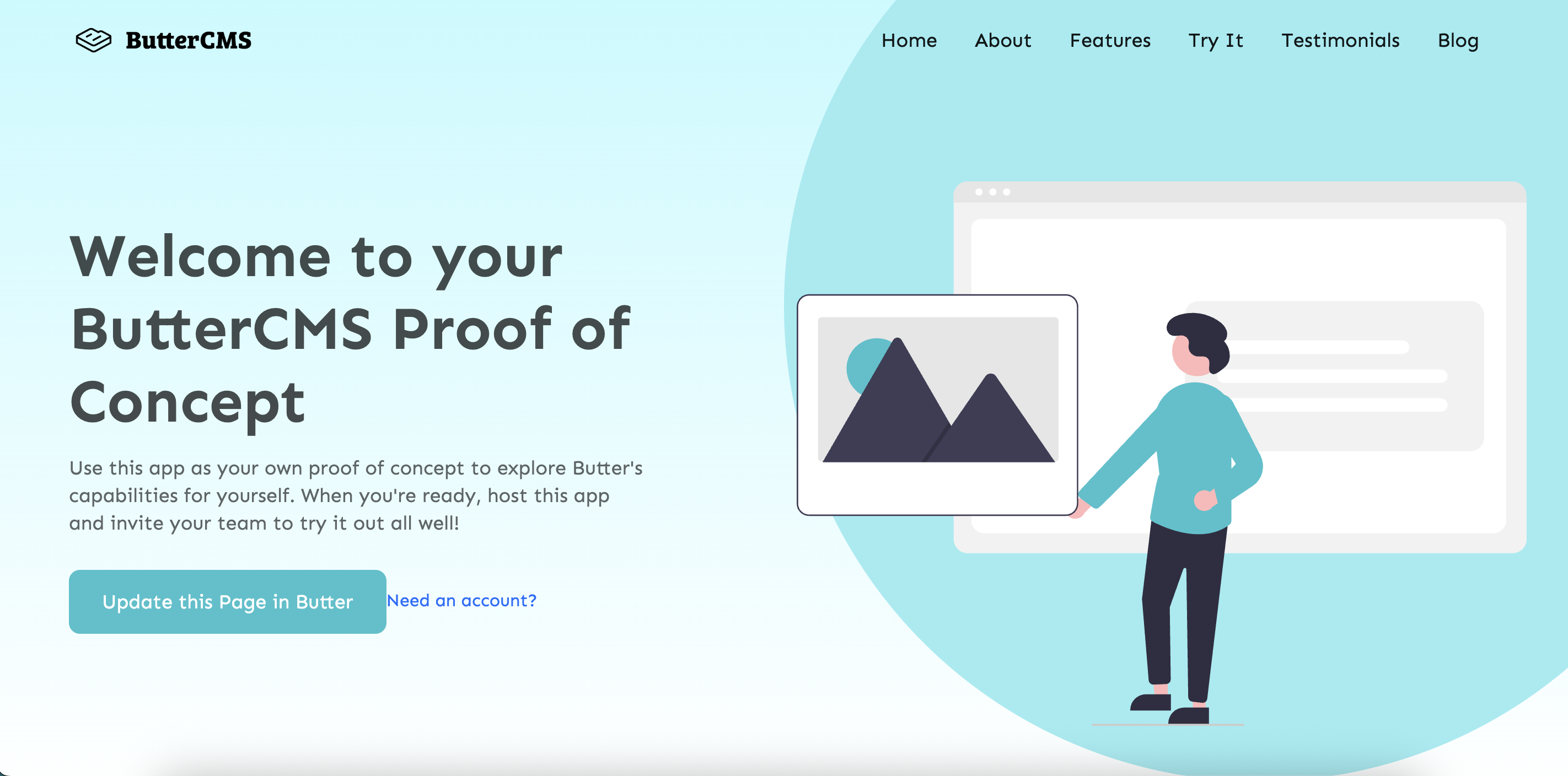 Angular + ButterCMS